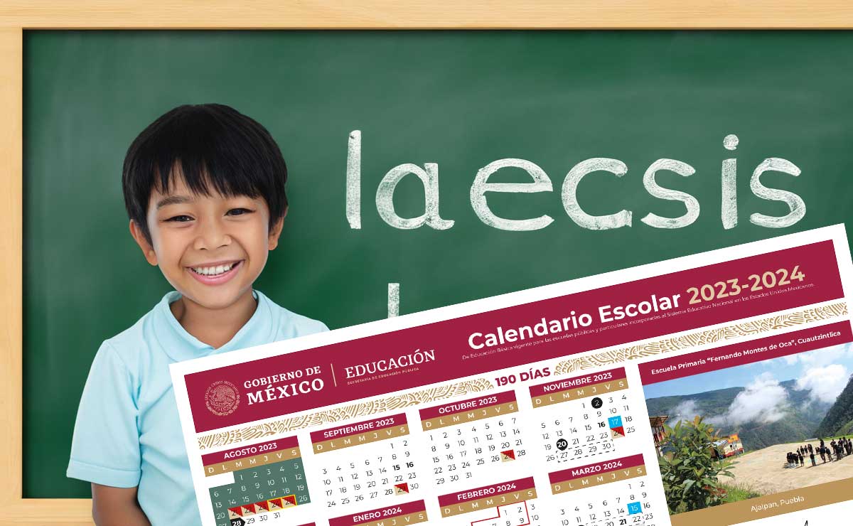 Calendario Escolar SEP 2023-2024