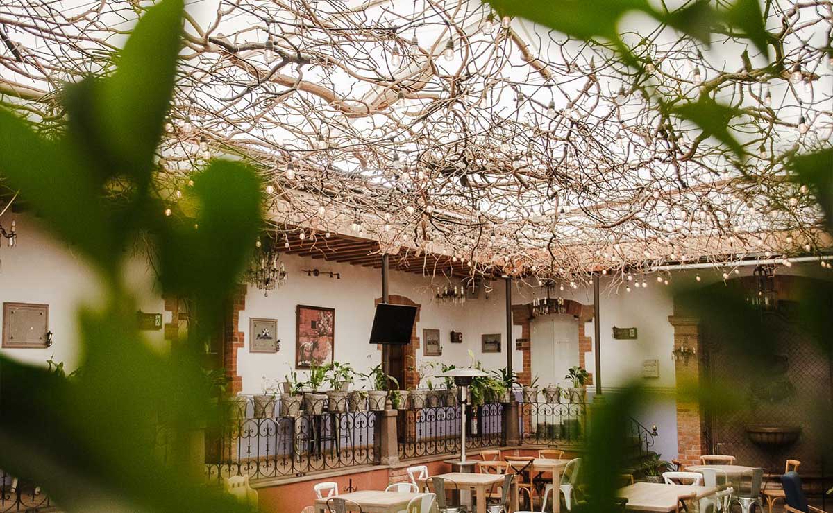 Interior del Restaurante Casa Azul
