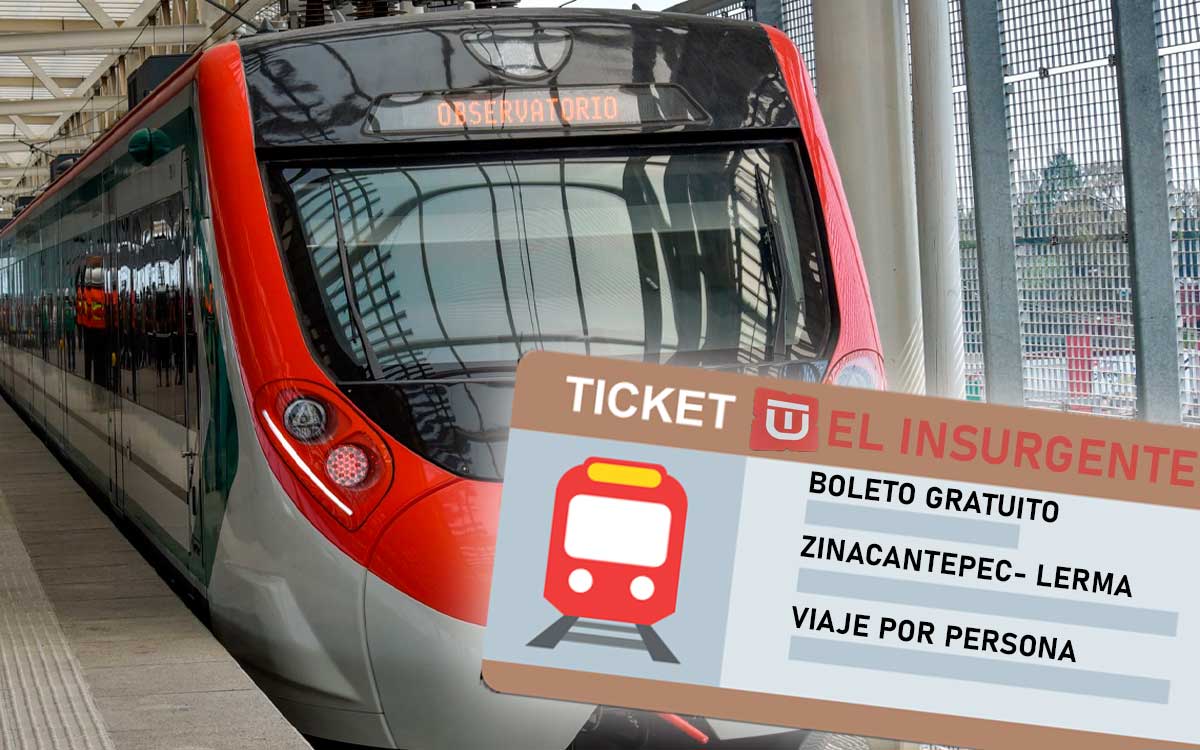 boleto gratis para el tren interurbano mexico toluca