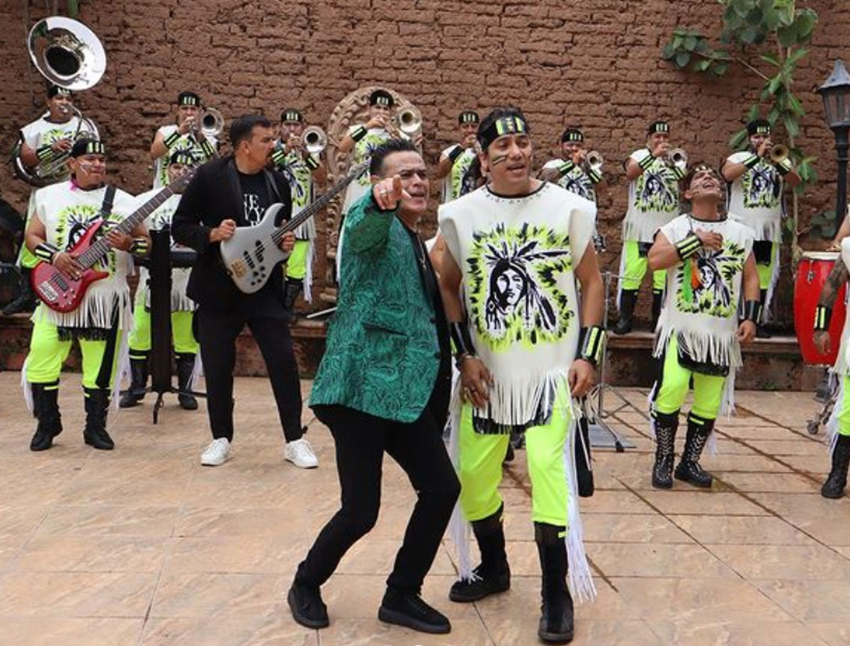 Banda cuisillos previo a su actuación en toluca octubre 2023