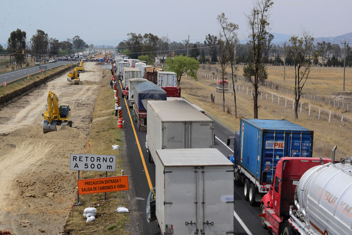 cierre de autopista toluca-atlacomulco el viernes 22 de septiembre