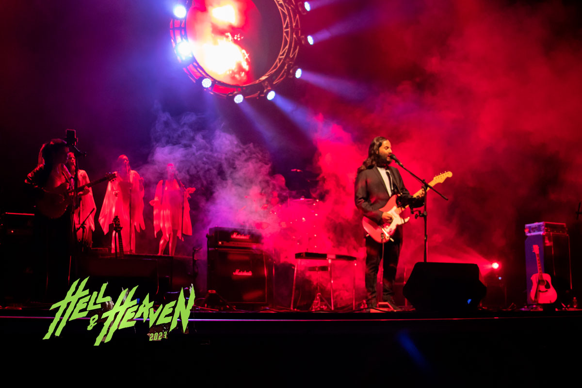 ARTISTA EN ESCENARIO DEL HELL & HEAVEN 2023 OPEN AIR EN TOLUCA
