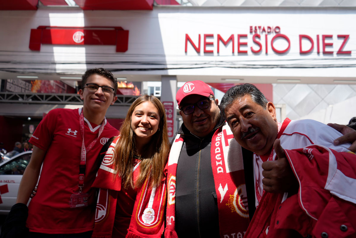 Jugadores del Toluca FC