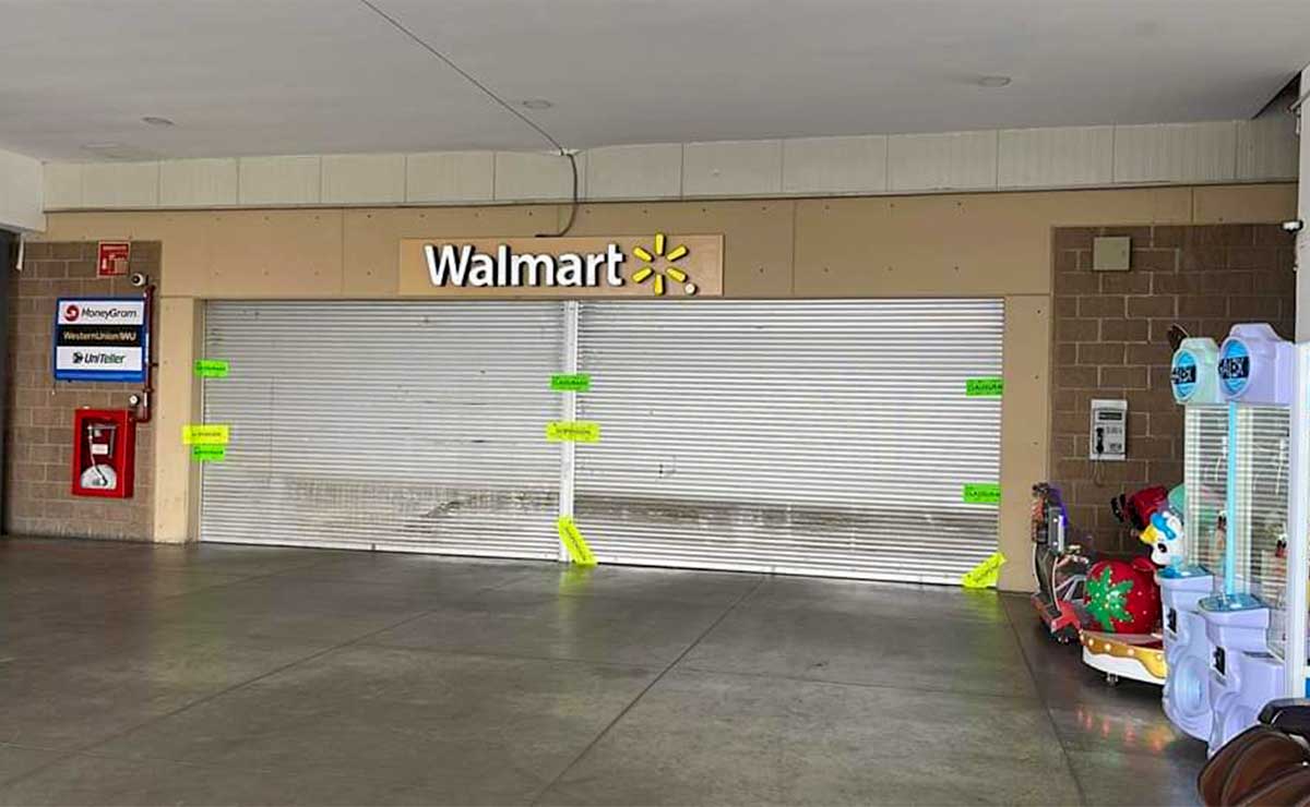Clausura de Walmart en Metepec