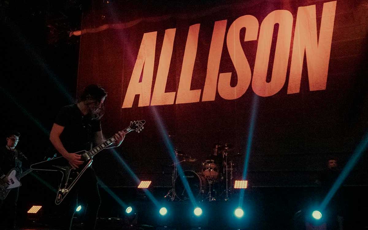 montaje para concierto de allison en toluca