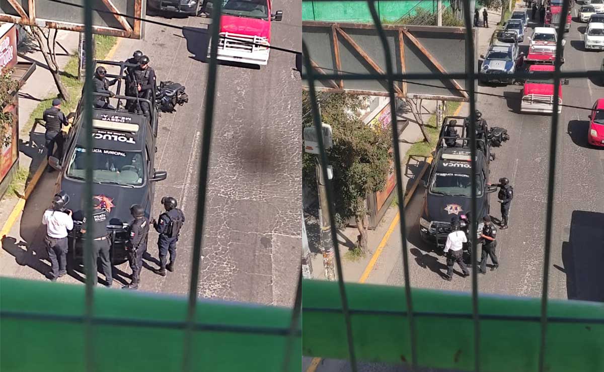 Operativo en Toluca