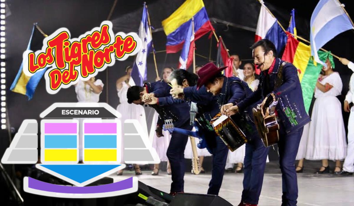 Los Tigres del Norte en Toluca: Mapa de localidades en PDF