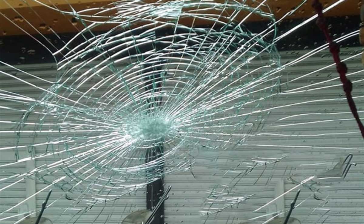 Lanzan piedras en Toluca