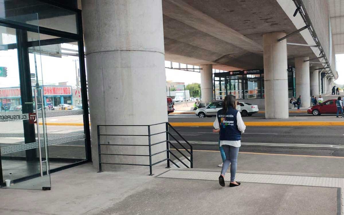 estacion metepec de tren interurbano sin comercio informal