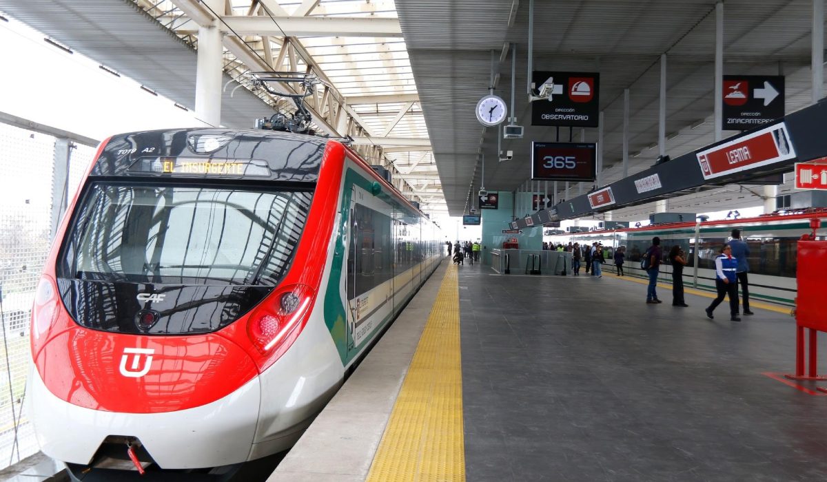 ¡Aprovecha! Puedes abordar el tren interurbano México-Toluca GRATIS
