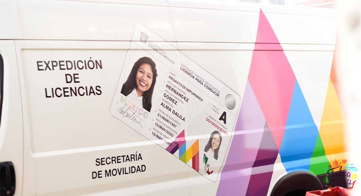 Unidad móvil de expedición de licencias de conducir Edomex