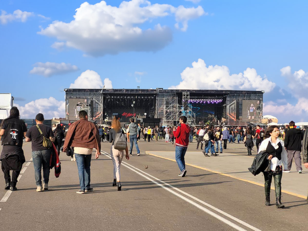 escenario del hell and heaven open air 2022