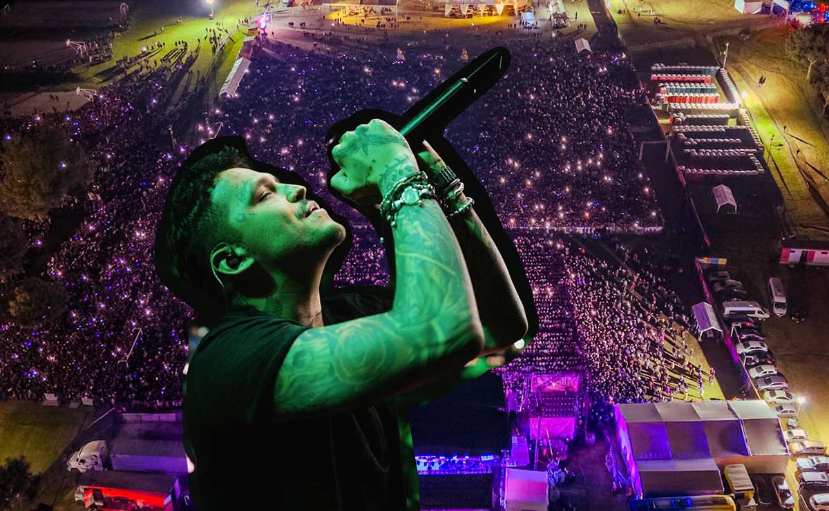 Concierto gratuito de Christian Nodal en Toluca