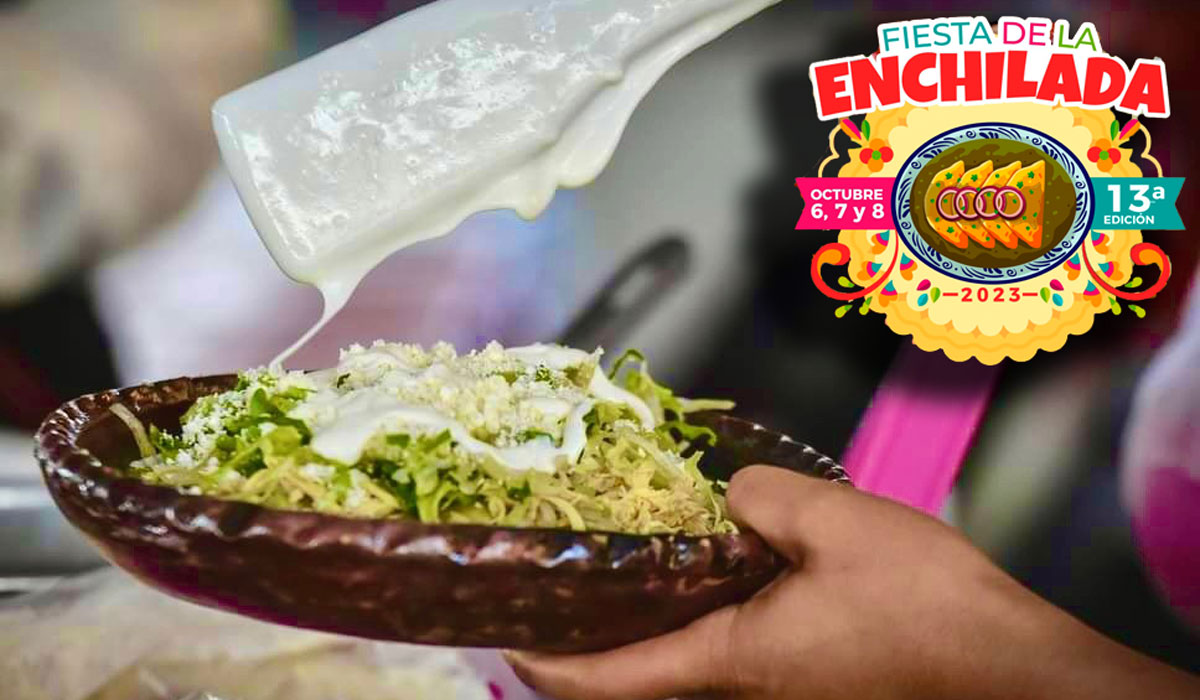 Sumérgete en una experiencia culinaria inigualable en la Fiesta de la Enchilada Toluca 2023, checa los días, horarios, ubicación y actividades.