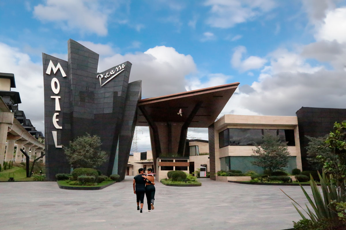 vista motel picasso lerma en su acceso