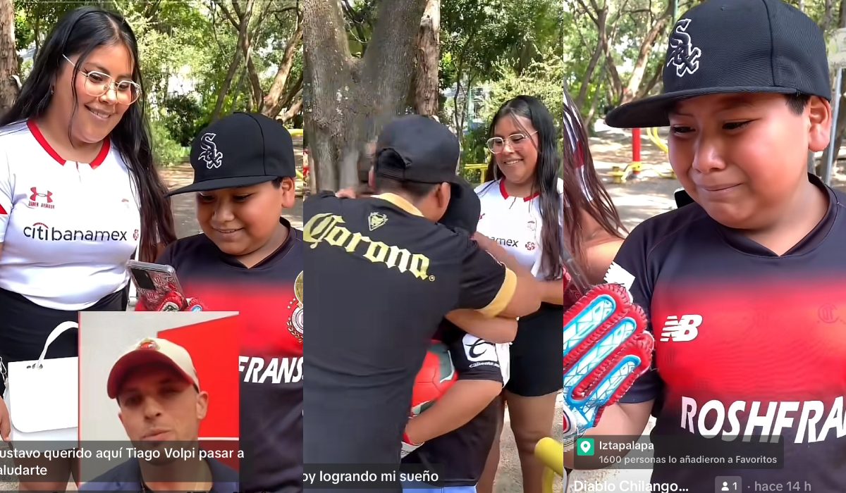 ¡Toluca FC hazlo posible! Niño llora de emoción al recibir video de Tiago Volpi