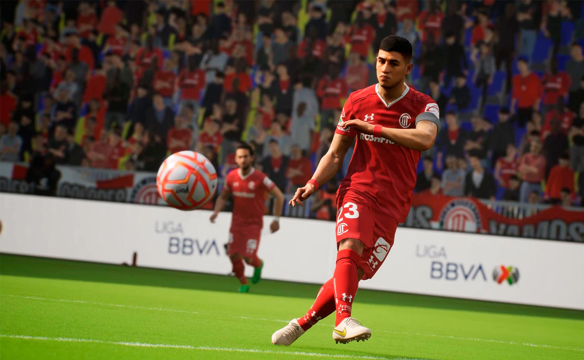 Toluca FC en juego de eFootball