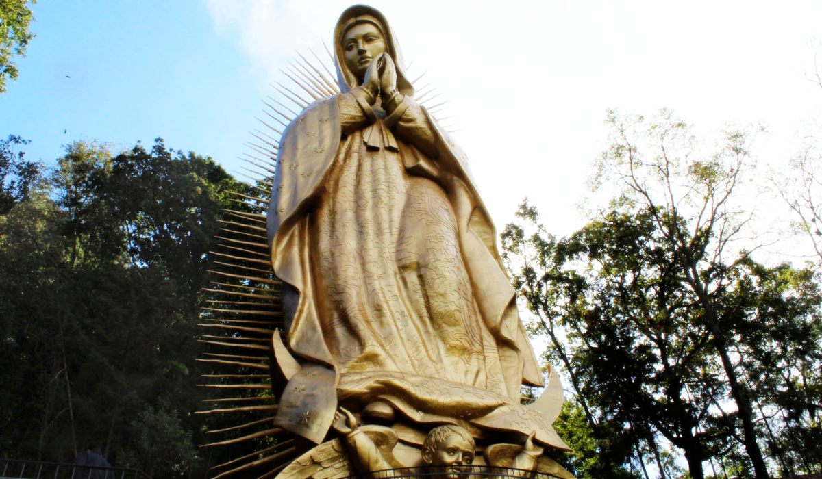 Visita la Virgen de Guadalupe más grande del mundo ¡Esta en el EdoMéx!