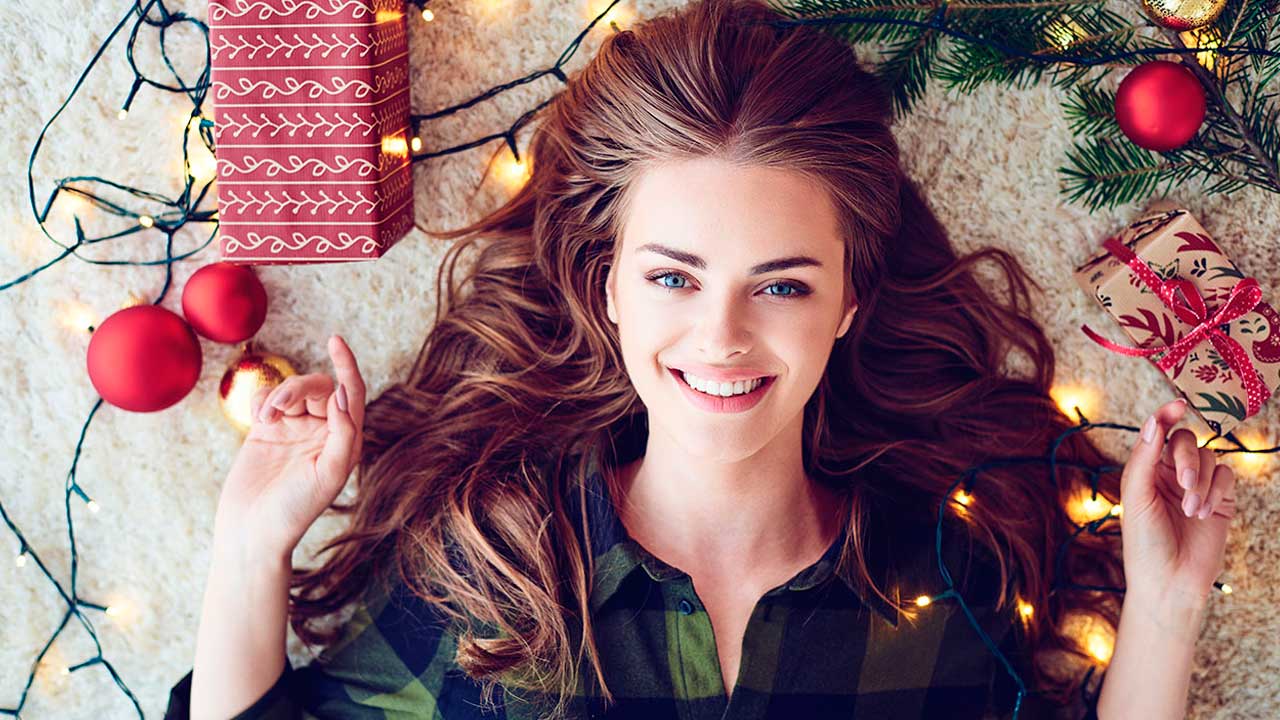 fiestas navideñas y peinados para fiestas decrembrinas