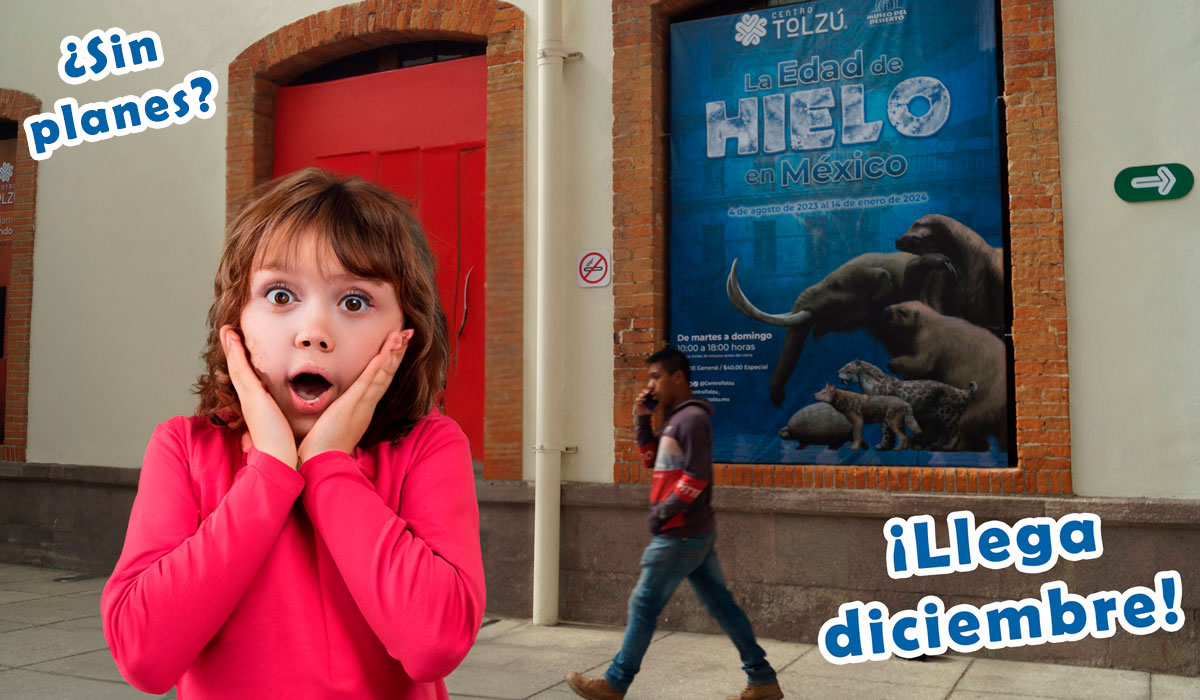 ¡Vive diciembre congelado de diversión! Descubre la exposición “La Edad de Hielo en México” en Toluca; checo día, horarios y costos.