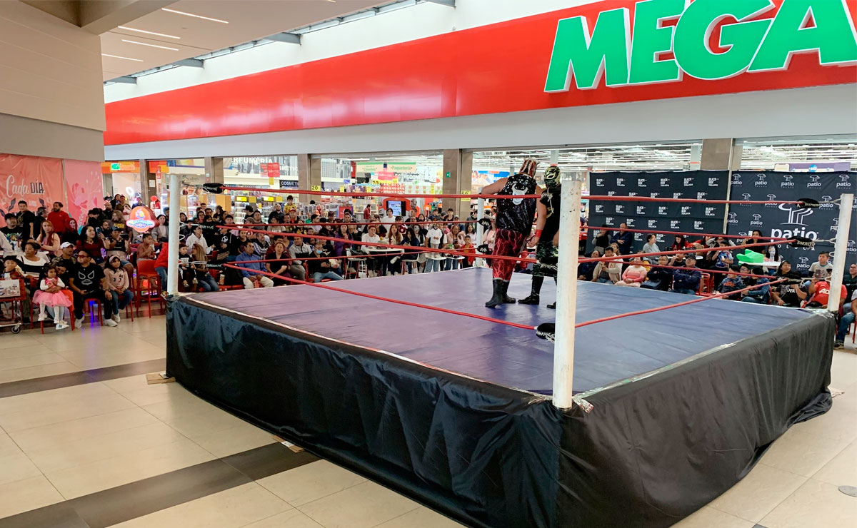 Función de lucha libre gratis en el Valle de Toluca