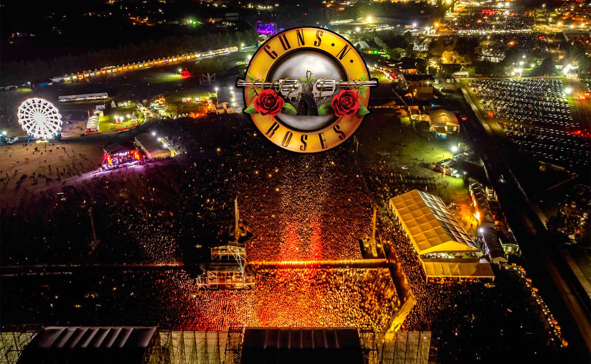 Foro Pegaso durante concierto de los Guns n Roses en Toluca