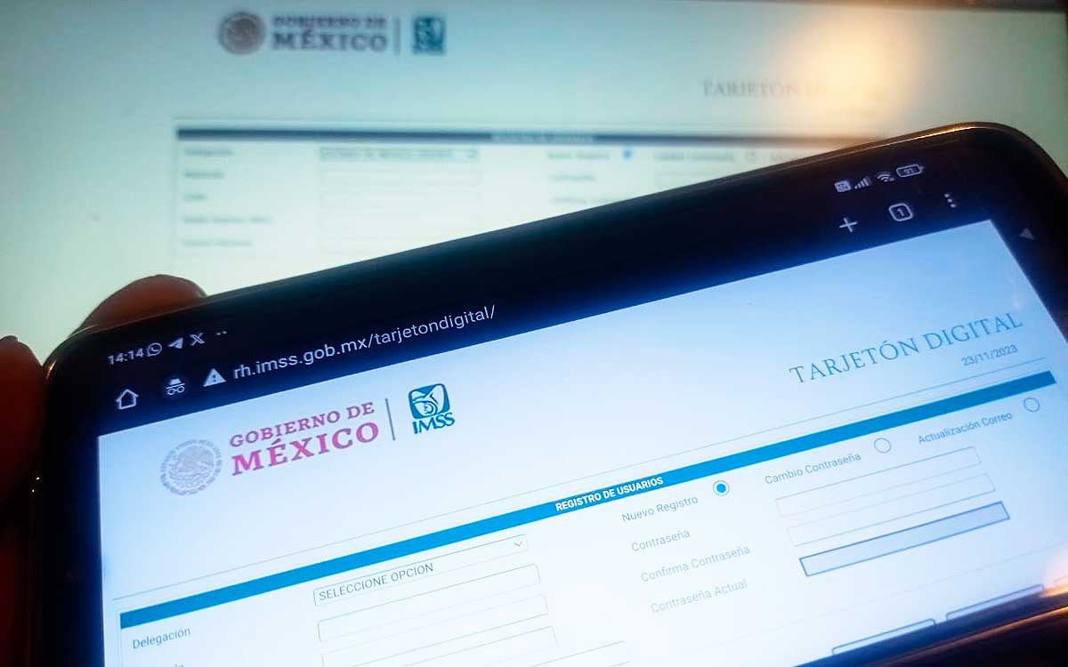tarjetón digital IMSS que personas pueden tenerlo