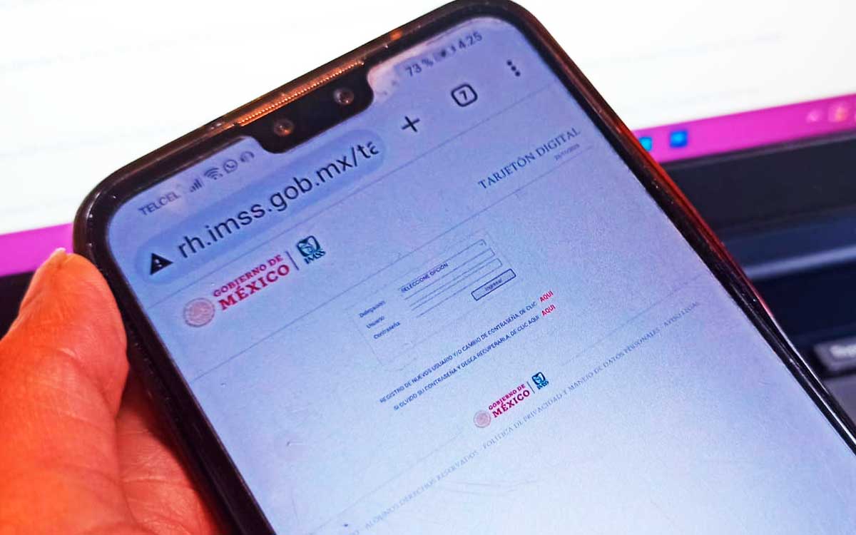 datos del tarjeton digital imss 2023