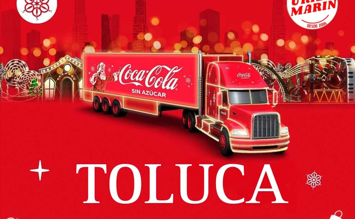 Caravana en Toluca de Coca Cola