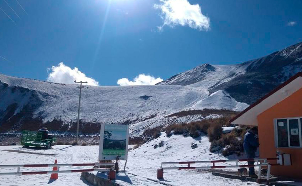 Nevado de Toluca lugar para disfrutar en invierno