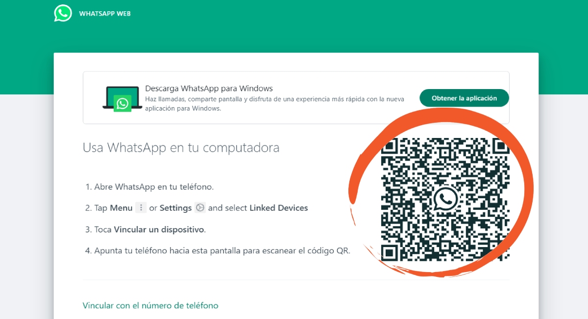 ¿Cómo vincular WhatsApp Web sin código QR a tu celular en 2024?