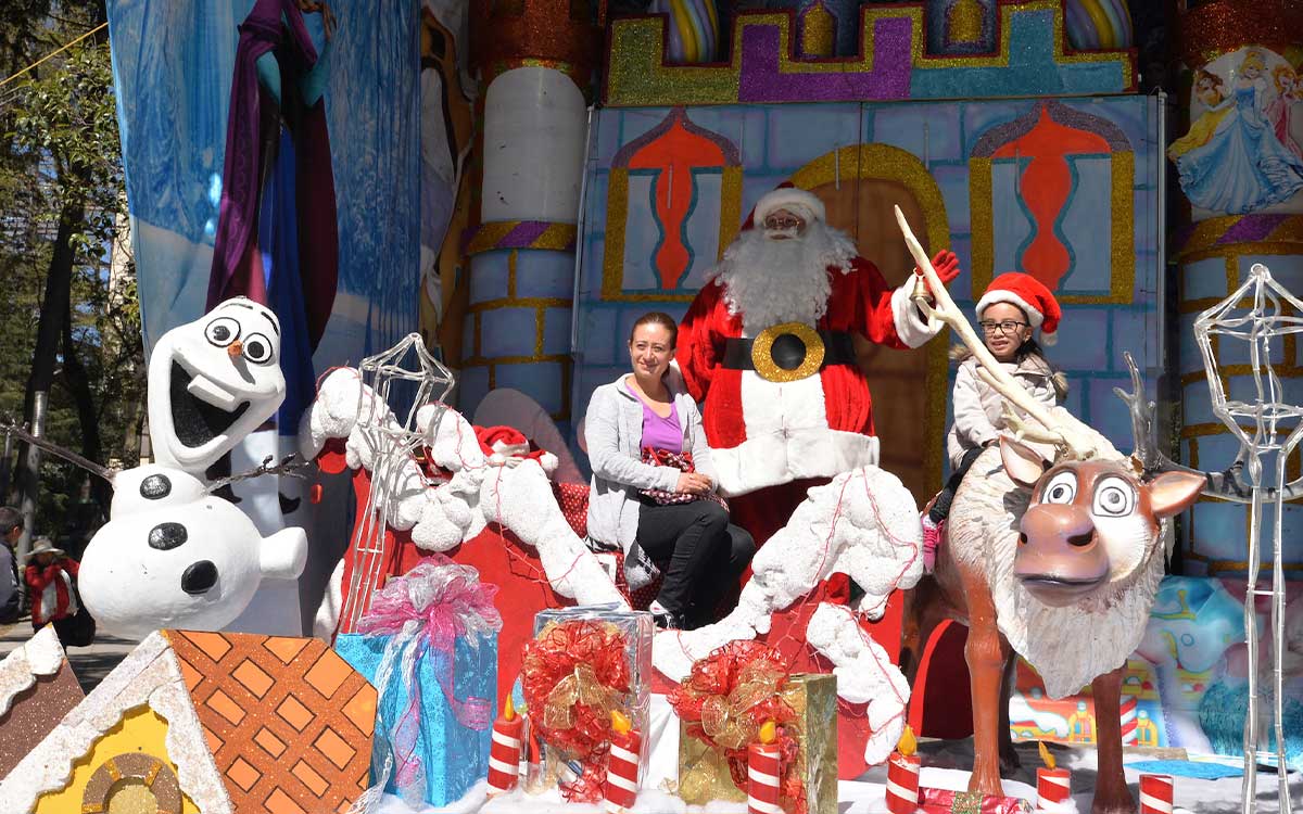 Santa Claus en Alameda de Toluca 2023 precio lugar y hora