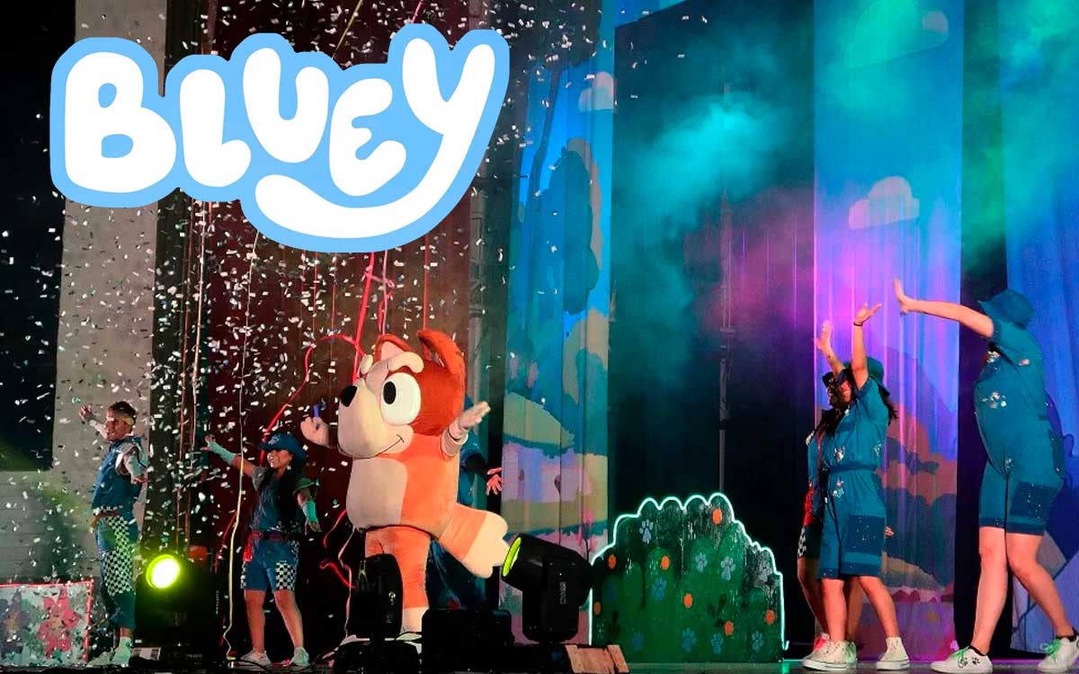 gran show de bluey llega a toluca 2024