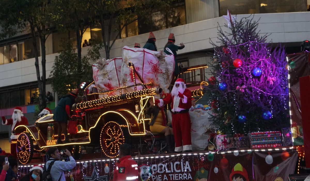 Mapa de la ruta Navideña Zinacantepec 2023