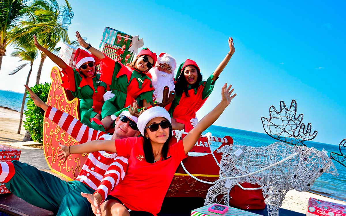 familia divirtiendose en mejores lugares para disfrutar nochebuena cereca de Toluca