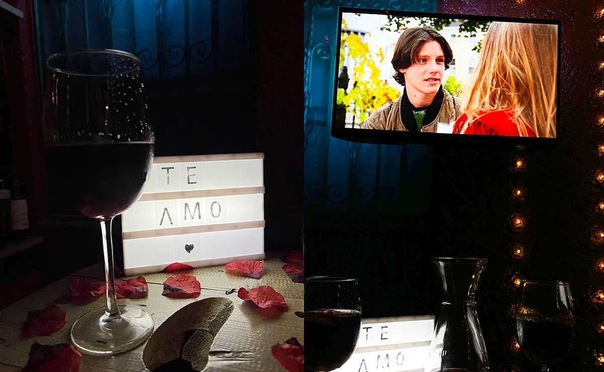 Cena romántica en restaurante de Toluca