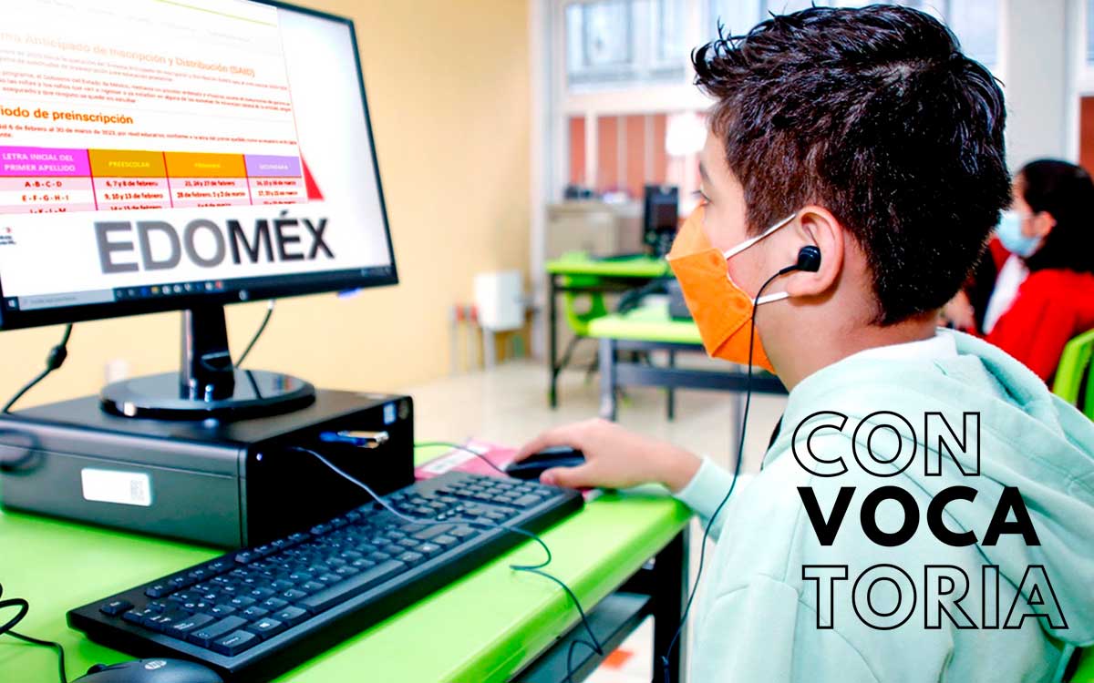 fechas de las preinscripciones SEP 2024 en EdoMéx