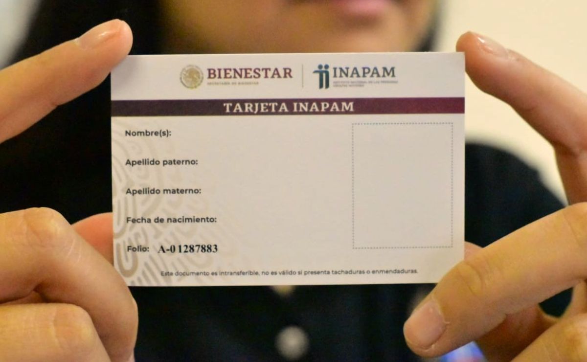 Tarjeta del INAPAM. servicios en Edomex