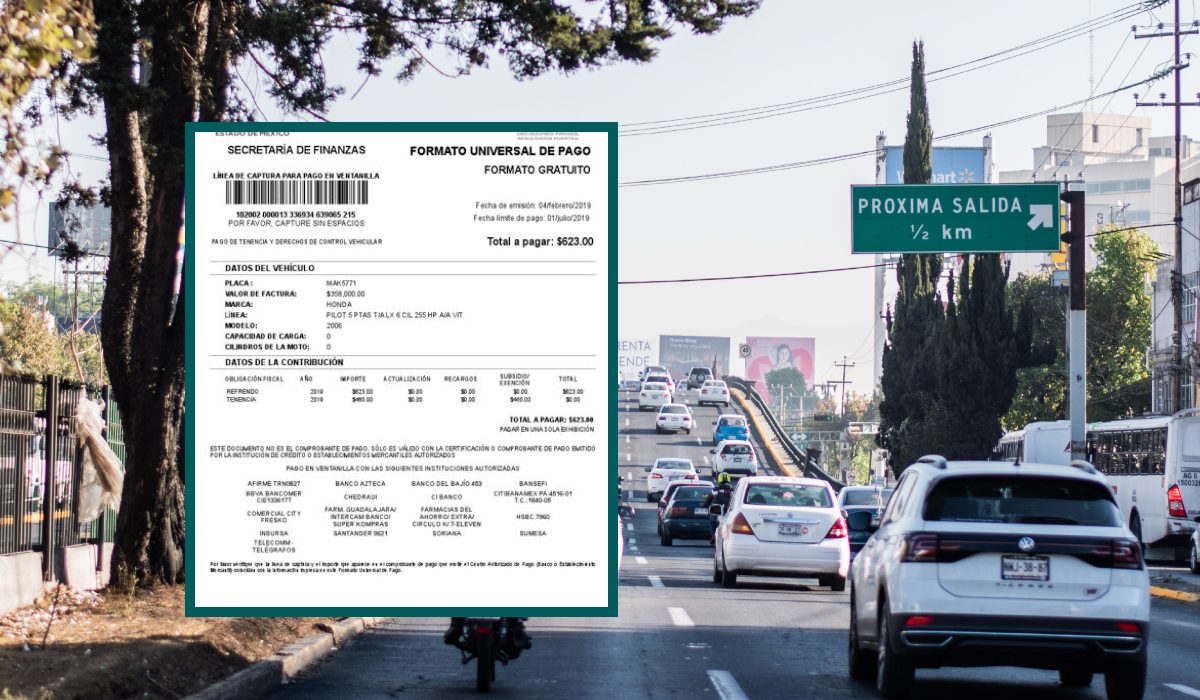 Enlace directo para descargar tu formato de pago de tenencia EdoMéx 2024