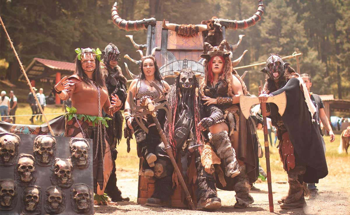 Vikingos en el Festival medieval de la Marquesa