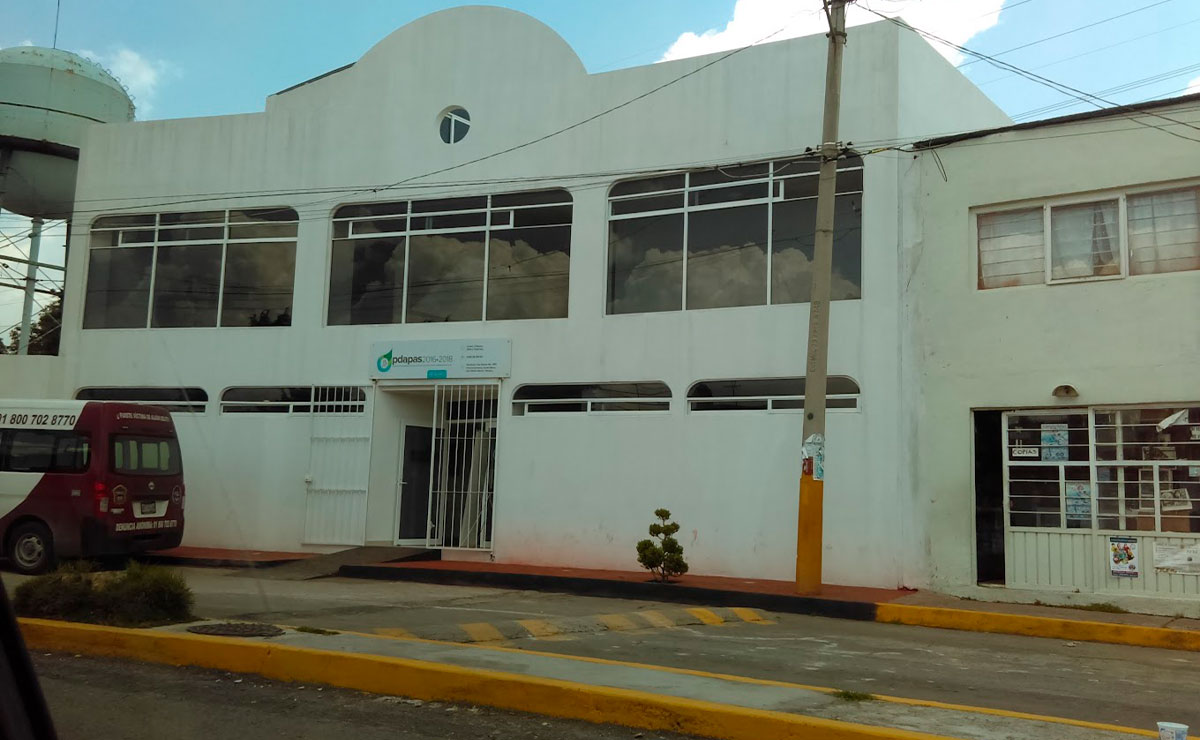 Odapas Toluca, fachada exterior.
