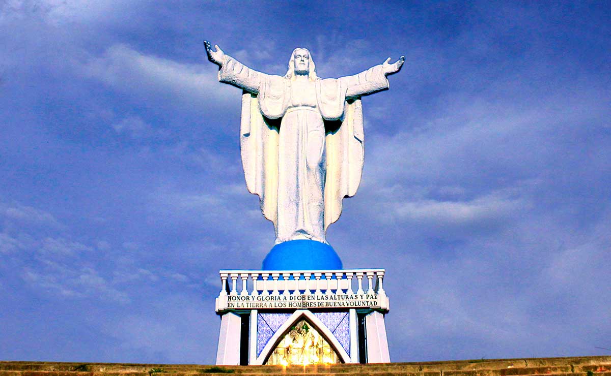 Monumento a Cristo Rey en Lerma