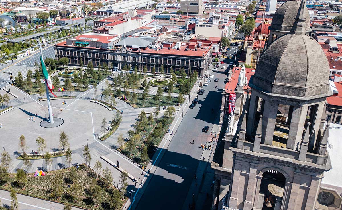 Ciudad de Toluca vista aérea