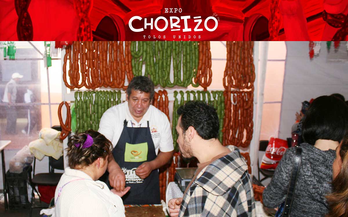 stand en expo chorizo toluca 2024 en centro tolzu