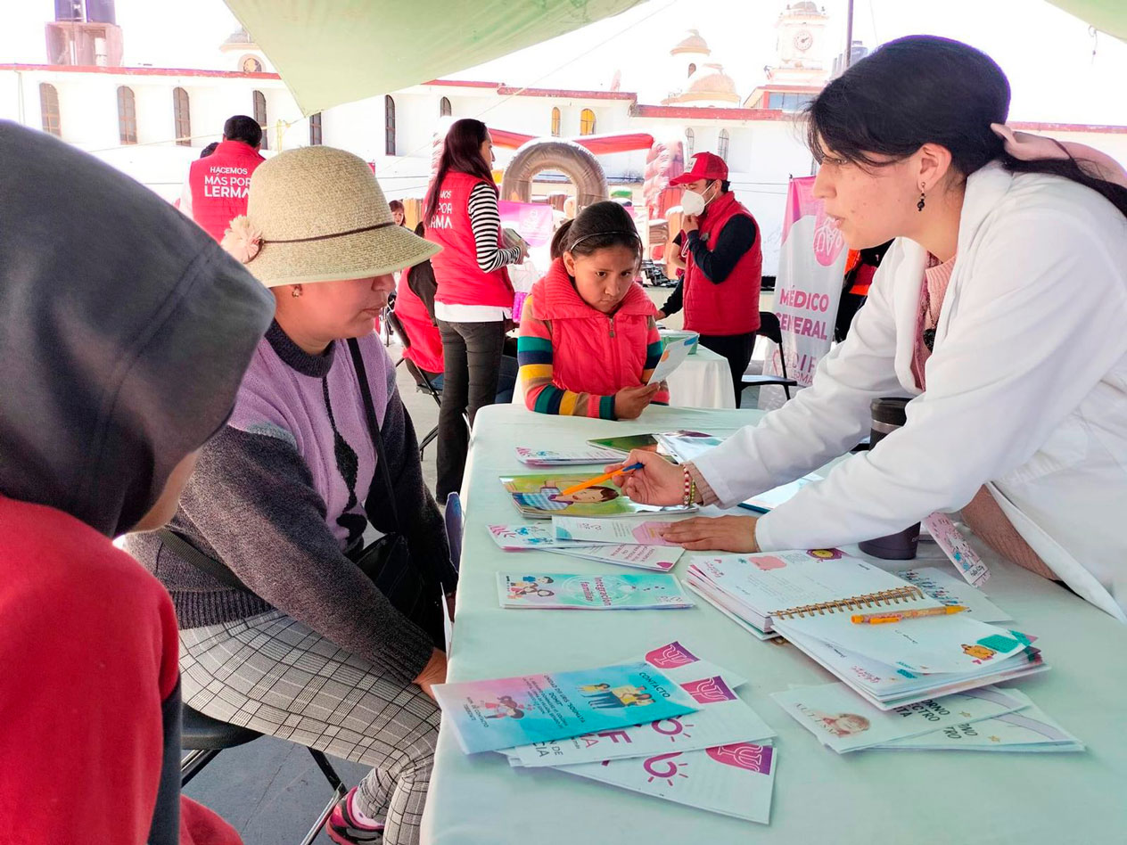 Celebran Día de la Salud en Santa María Atarasquillo, Lerma: Servicios Gratuitos para Todos