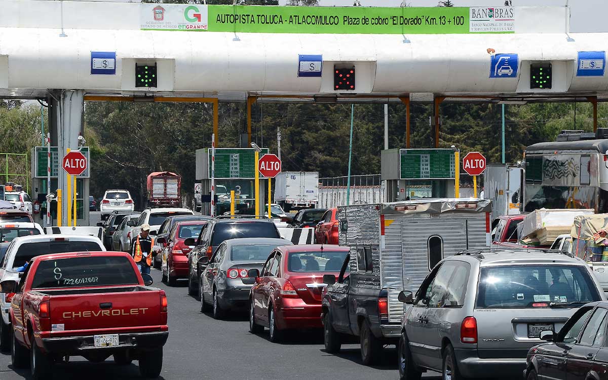 bloqueo en carretera toluca Atlacomulco