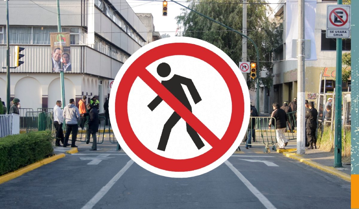 Calles del centro de Toluca permanecerán cerradas del 17 al 19 de febrero