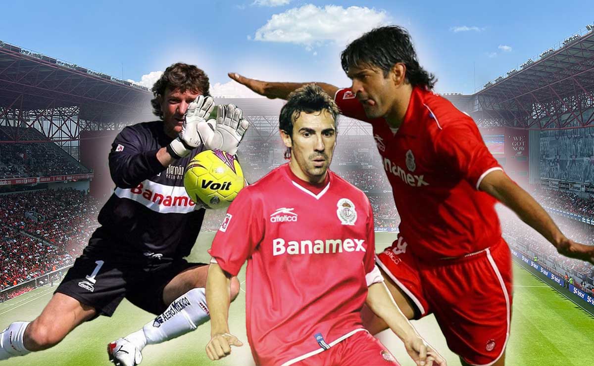 Mejores jugadores en el aniversario 107 del deportivo Toluca