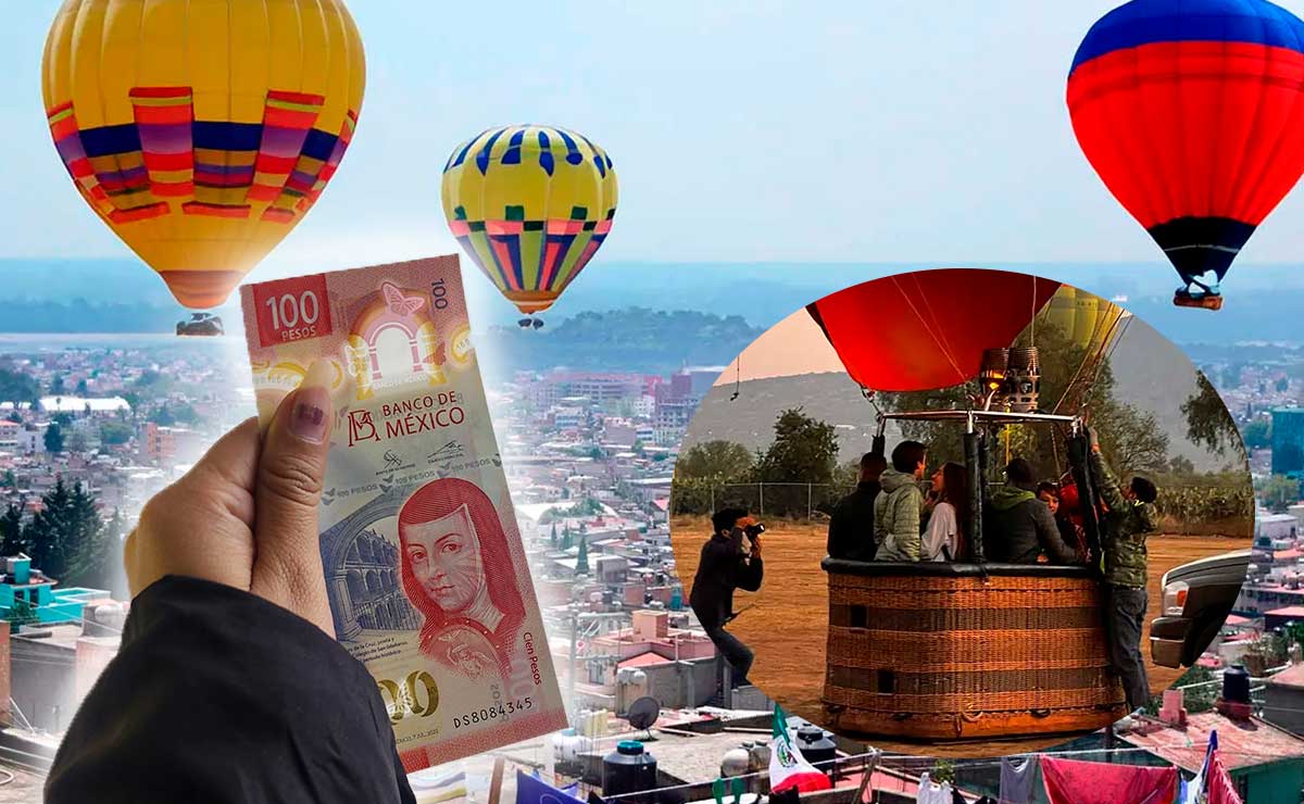 Precio oficial para elevaciones en el festival del globo de Toluca 2024