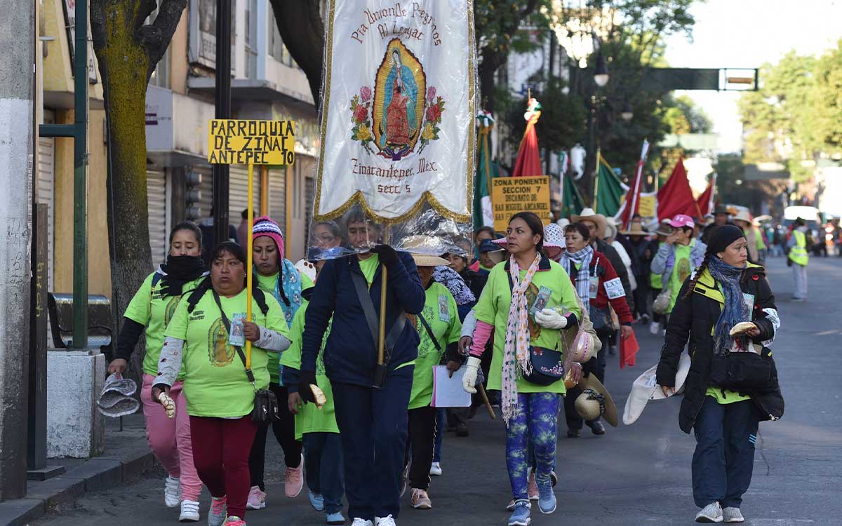 peregrinacion de toluca a basilica de guadfalupe 2024 es el 19 de febrero